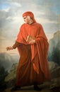 Dante in exile, 1865 painting by Andrea BesteghiÃÂ 